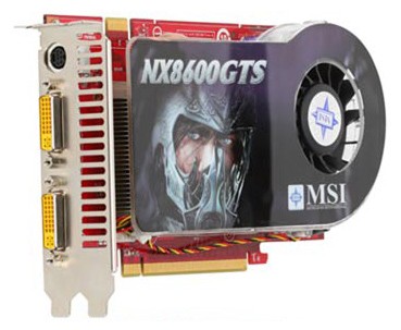 ���������� MSI PCI-E NV NX8600GTS-T2D256E-HD-OC GF8600GTS 256Mb 128bit DDR3 HDTV+DVI RTL - ���������� 1