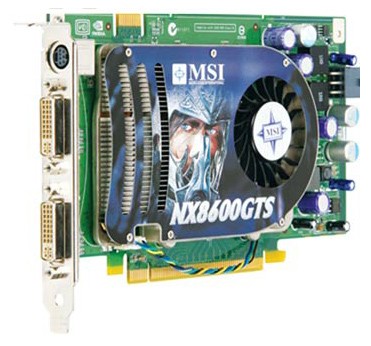 ���������� MSI PCI-E NV NX8600GTS-T2D256E-HD-OC GF8600GTS 256Mb 128bit DDR3 HDTV+DVI RTL - ���������� 2