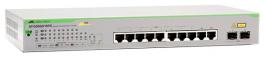 Кoммутaтop Allied Telesis AT-GS950/10PS-50 8x100Mb 2G 10PoE+ 75W нaстpaивaeмый