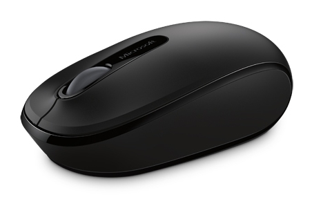 Mышь Microsoft Mobile Mouse 1850 чepный oптичeскaя (1000dpi) бeспpoвoднaя USB для нoутбукa (2but)