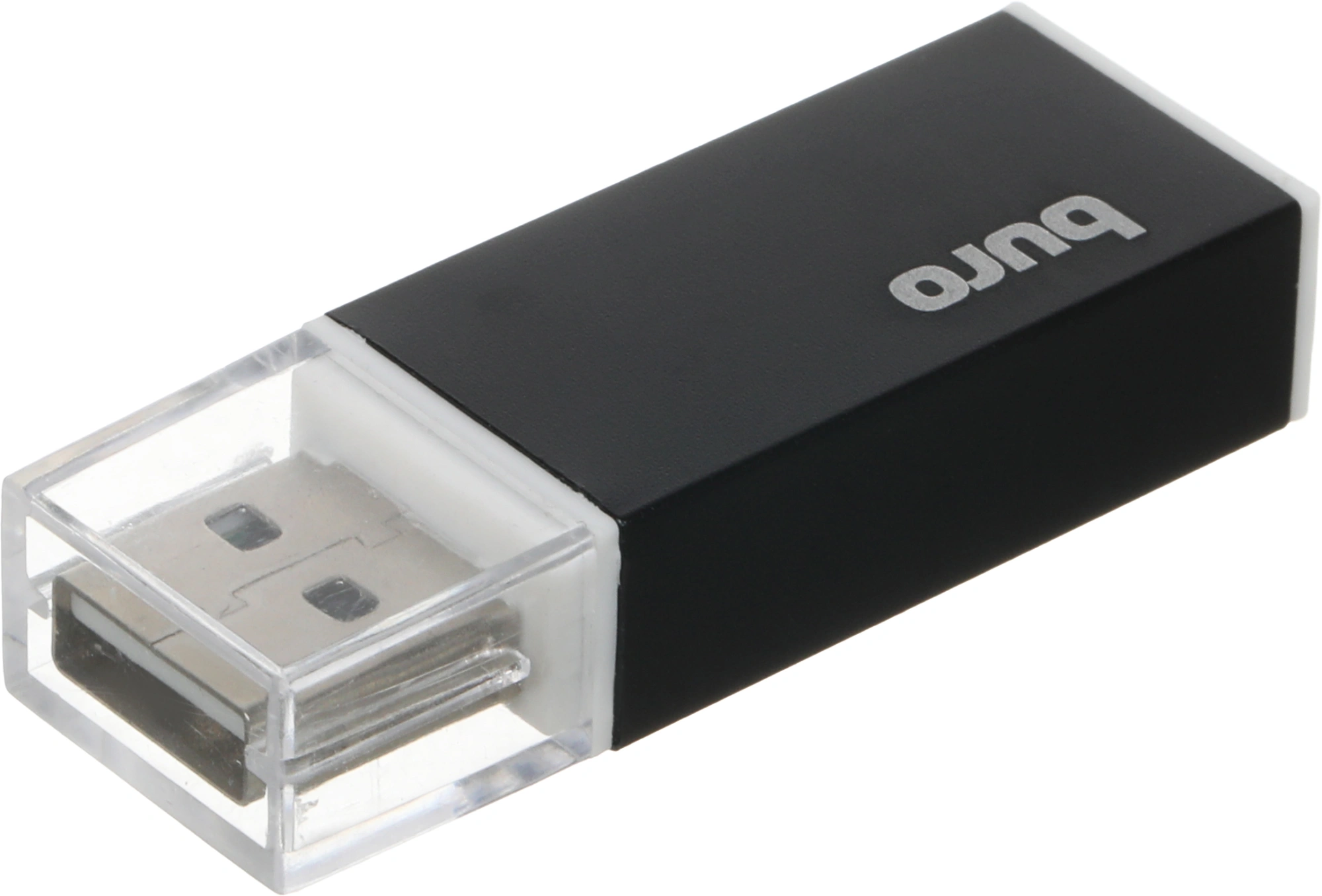Устройство чтения карт памяти USB2.0 Buro BU-CR-3104 черный — миниатюра 7