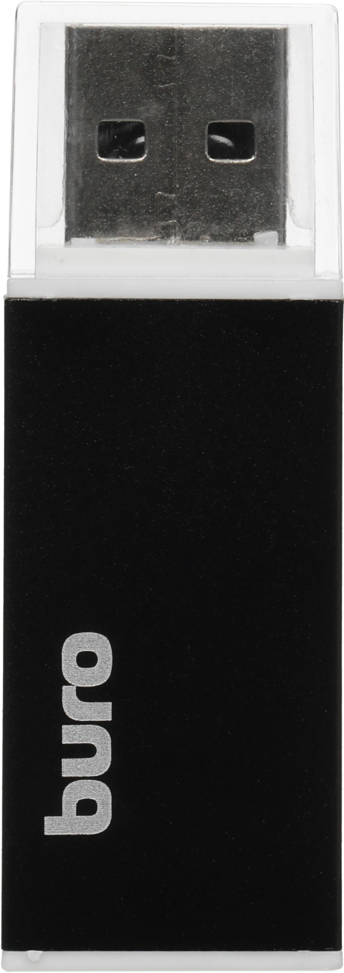 Устройство чтения карт памяти USB2.0 Buro BU-CR-3104 черный — миниатюра 10
