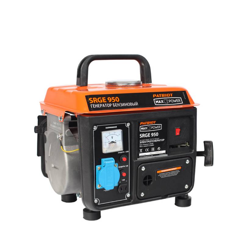 Генератор Patriot Max Power SRGE 950 0.8кВт — миниатюра 6