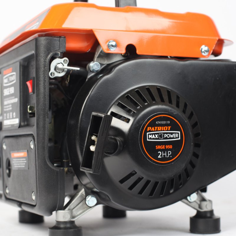 Генератор Patriot Max Power SRGE 950 0.8кВт — миниатюра 5