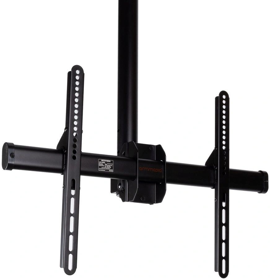 Кронштейн для телевизора Arm Media LCD-3000 черный 32"-90" макс.55кг потолочный поворот и наклон — миниатюра 6