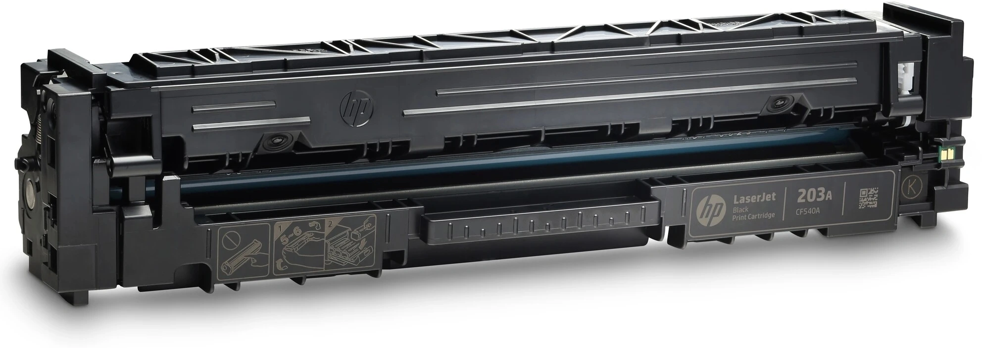 Картридж лазерный HP 203A CF540A черный бар.в компл. (1400стр.) для HP M254/280/281 — миниатюра 9