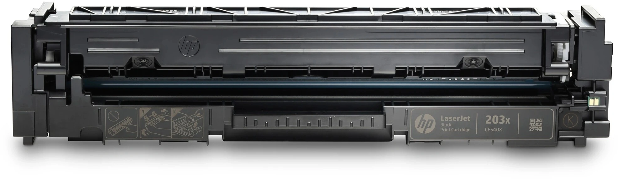 Картридж лазерный HP 203X CF540X черный бар.в компл. (3200стр.) для HP M254/280/281 — миниатюра 7