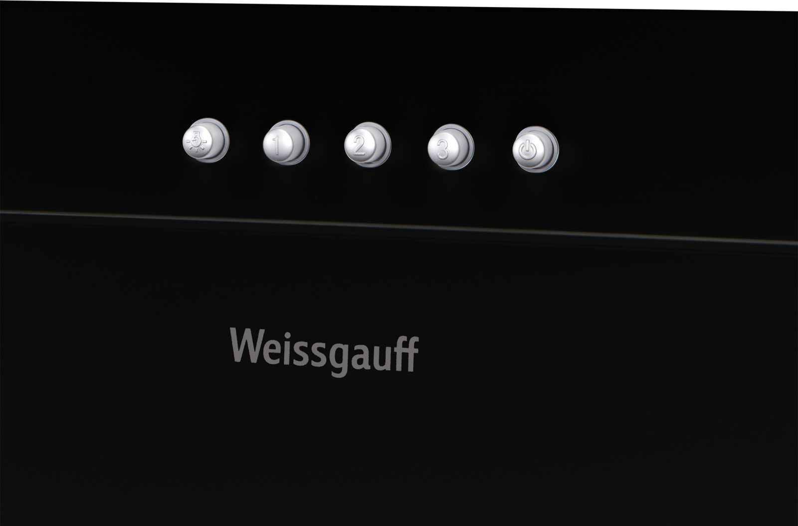 Вытяжка каминная Weissgauff Sigma 60 PB BL черный управление: кнопочное (1 мотор) — миниатюра 5