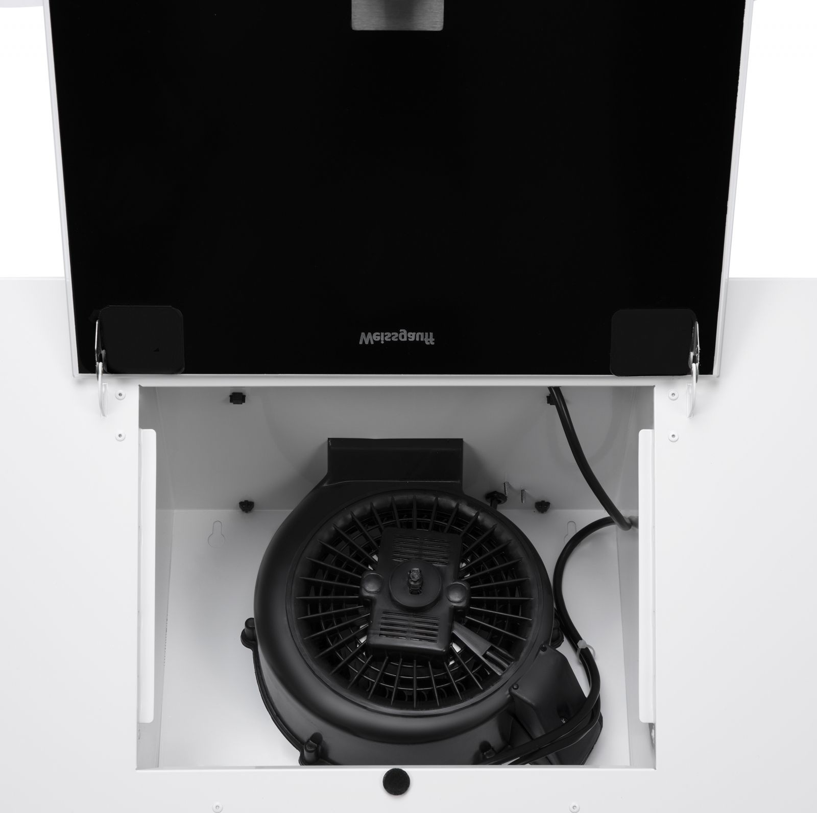 Вытяжка каминная Weissgauff Sigma 60 PB WH белый управление: кнопочное (1 мотор) — миниатюра 7