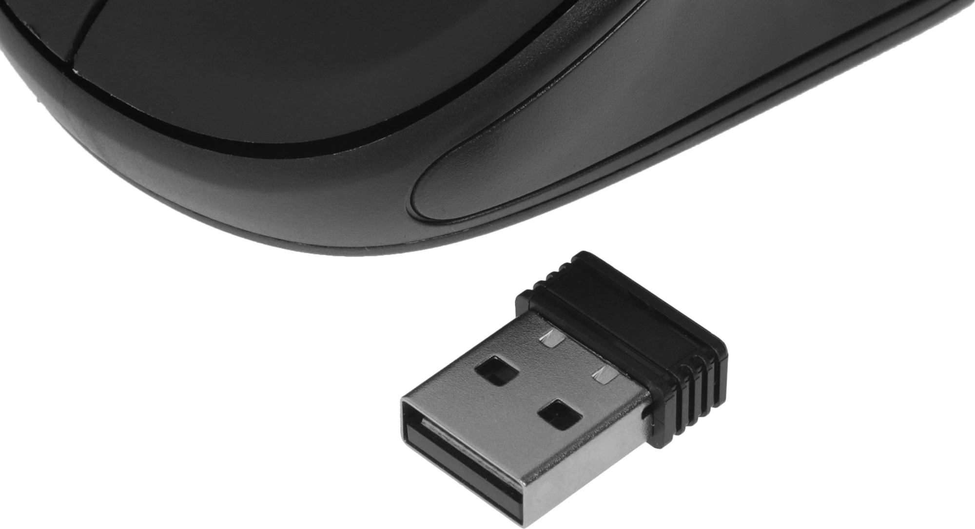 Мышь Оклик 665MW черный оптическая 1600dpi беспров. USB для ноутбука 3but (1025130) — миниатюра 17