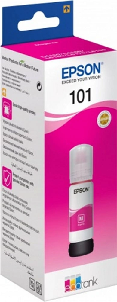 Чернила Epson 101 C13T03V34A пурпурный 70мл для Epson L4150/L4160/L6160/L6170 — миниатюра 4