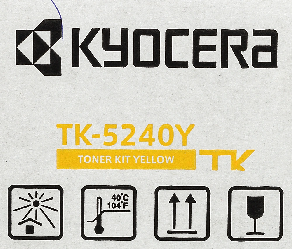 Картридж лазерный Kyocera TK-5240Y 1T02R7ANL0 желтый (3000стр.) для Kyocera P5026cdn/cdw M5526cdn/cdw — миниатюра 3