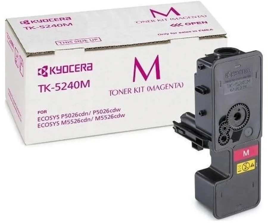 Картридж лазерный Kyocera TK-5240M 1T02R7BNL0 пурпурный (3000стр.) для Kyocera P5026cdn/cdw M5526cdn/cdw — миниатюра 3