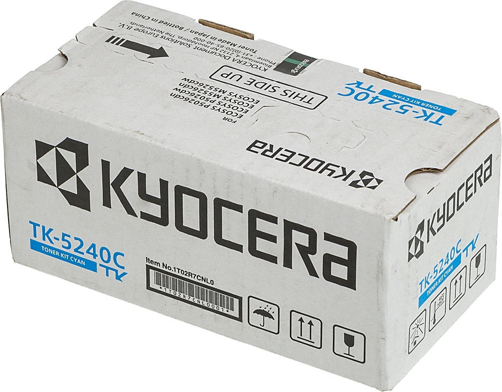 Картридж лазерный Kyocera TK-5240C 1T02R7CNL0 голубой (3000стр.) для Kyocera P5026cdn/cdw M5526cdn/cdw