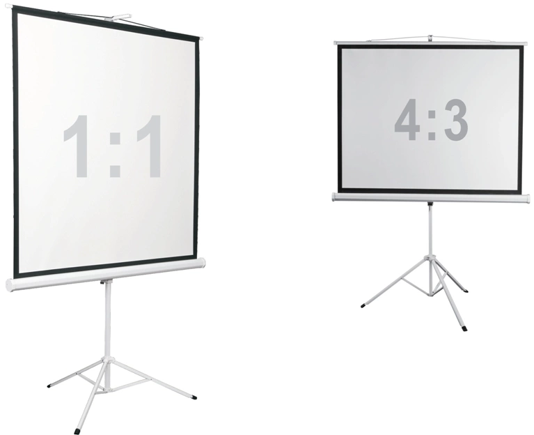 Экран Digis 112" 200x200см Kontur-D DSKD-1106 1:1 напольный рулонный — миниатюра 6