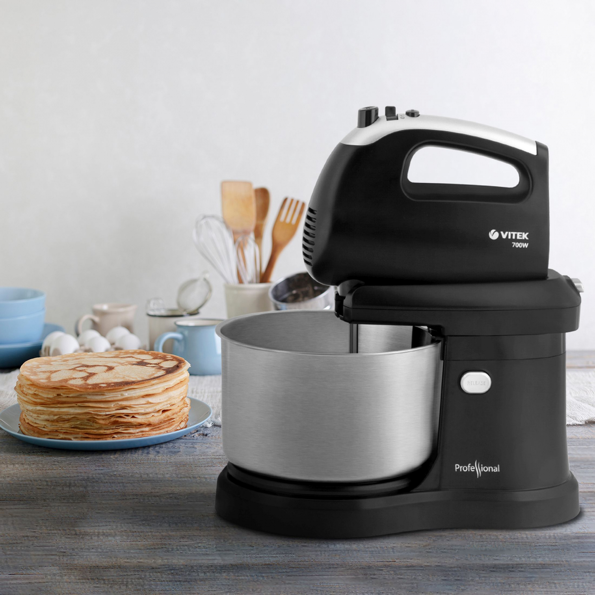 Миксер стационарный Vitek VT-1417 ST 700Вт черный — миниатюра 2
