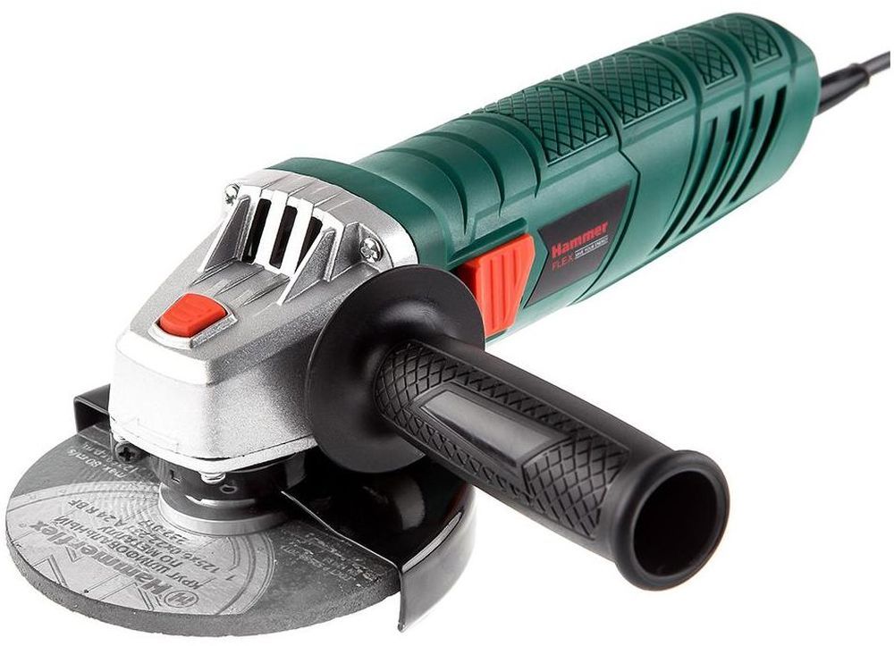 Углошлифовальная машина Hammer USM900D 900Вт 12000об/мин рез.шпин.:M14 d=125мм (501521) — миниатюра 7