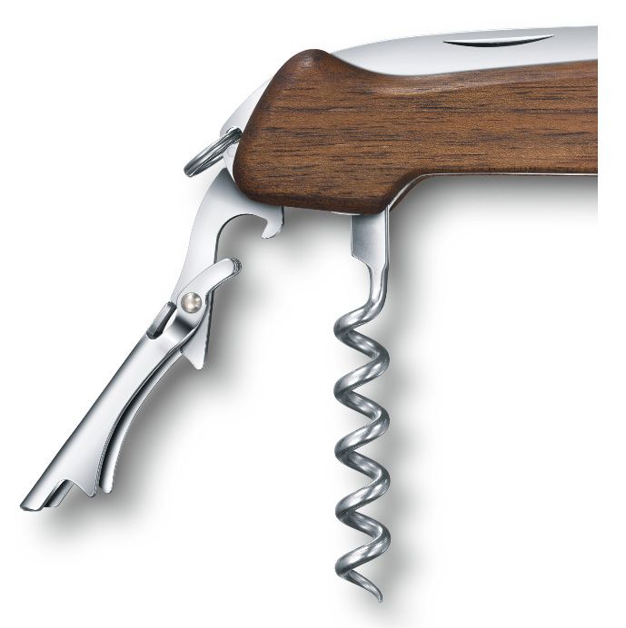 Нож перочинный Victorinox WineMaster (0.9701.63) 130мм 6функц. карт.коробка в комплекте: чехол кож. — миниатюра 3