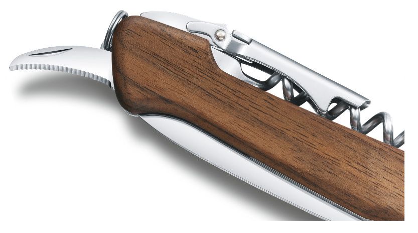 Нож перочинный Victorinox WineMaster (0.9701.63) 130мм 6функц. карт.коробка в комплекте: чехол кож. — миниатюра 2
