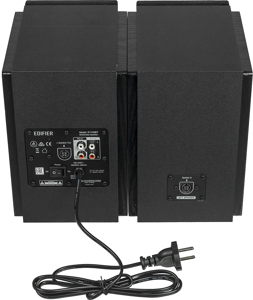 Колонки Edifier R1700BT 2.0 черный 66Вт BT — миниатюра 7