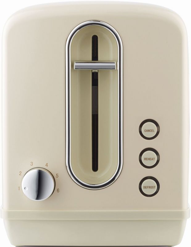 Тостер Gorenje T1100CLI 860Вт бежевый/серебристый — миниатюра 2