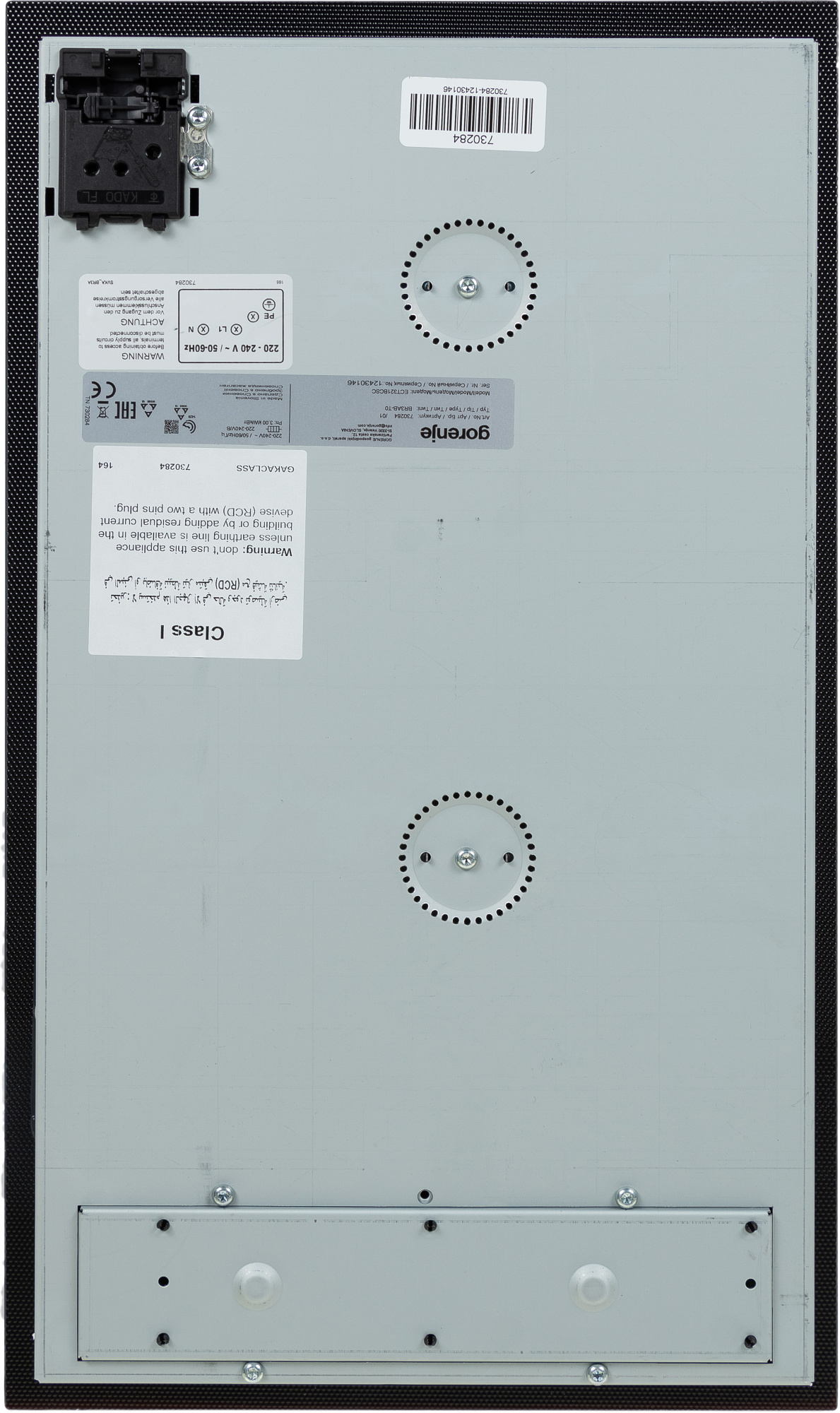 Варочная поверхность Gorenje ECT321BCSC черный — фото 1