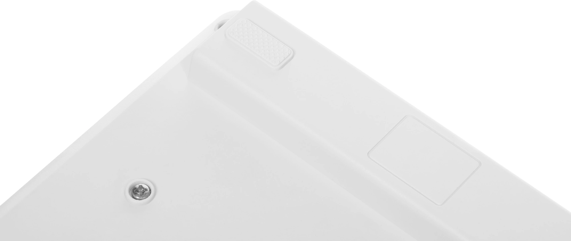 Клавиатура Оклик 550ML белый USB slim Multimedia LED (1061618) кабель 1.5м — миниатюра 18