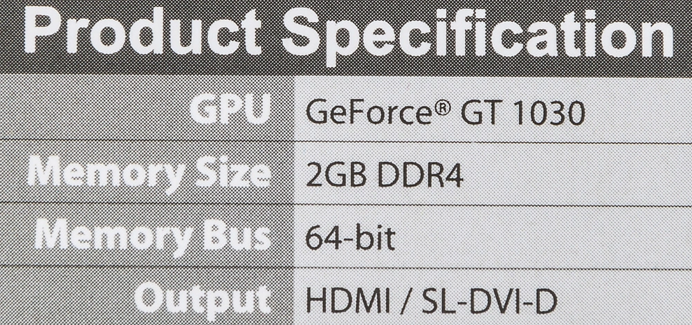 Видеокарта MSI PCI-E 3.0 GT 1030 AERO ITX 2GD4 OC NVIDIA GeForce GT 1030 2Gb 64bit DDR4 1189/2100 HDMIx1 HDCP Ret — миниатюра 7