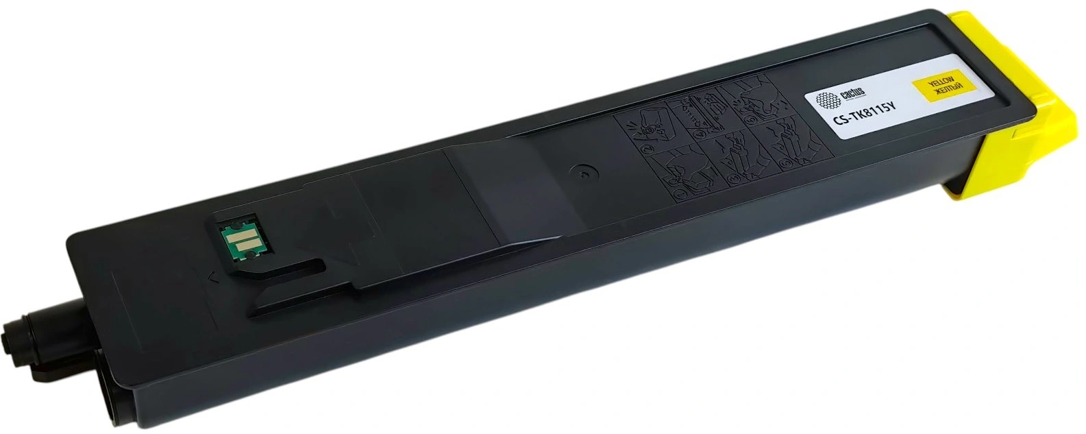 Картридж лазерный Cactus CS-TK8115Y TK-8115Y желтый (6000стр.) для Kyocera Mita Ecosys M8124cidn/M8130cidn — миниатюра 2