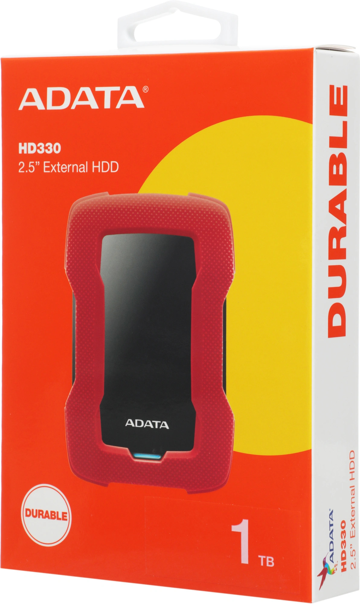 Жесткий диск A-Data USB3.0 1TB AHD330-1TU31-CRD HD330 DashDrive Durable 2.5" красный — миниатюра 9