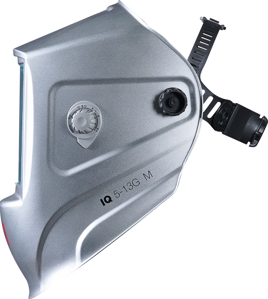 Маска сварщика Fubag IQ 5-13G M филь.:хамел. кл.:1/1/1/2 см.экр.100x67мм серебристый (992530) — миниатюра 3