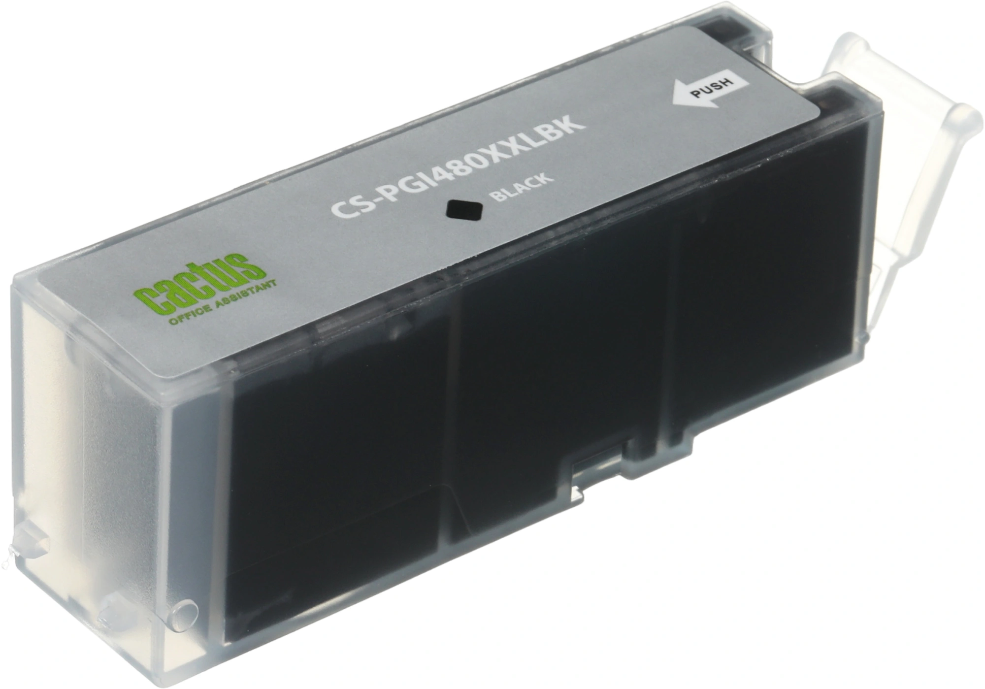 Картридж струйный Cactus CS-PGI480XXLBK PGI-480XLBK черный пигментный (24.4мл) для Canon Pixma TR7540/TR8540/TS6140/TS8140 с чипом — миниатюра 8
