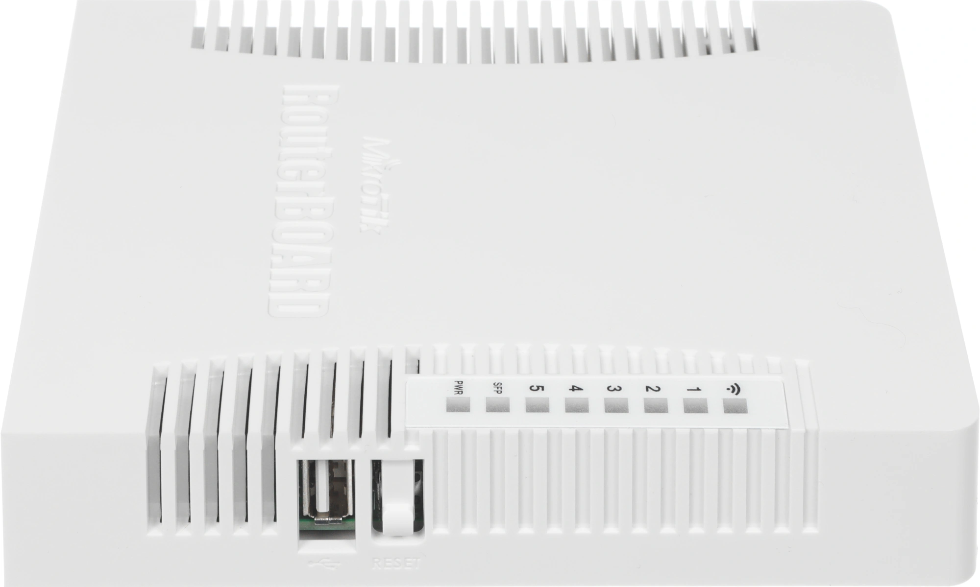 Роутер беспроводной MikroTik hAP ac (RB962UIGS-5HACT2HNT) AC1750 10/100/1000BASE-TX/SFP белый — миниатюра 2