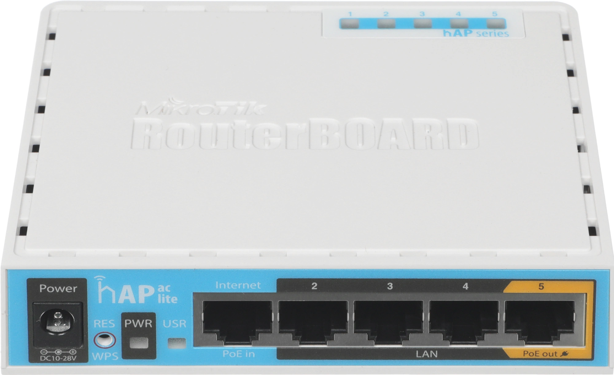 Роутер беспроводной MikroTik hAP ac lite (RB952UI-5AC2ND) AC750 10/100BASE-TX белый — миниатюра 10