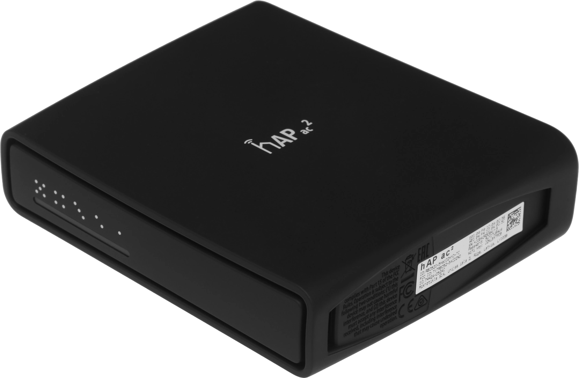 Роутер беспроводной MikroTik hAP ac2 (RBD52G-5HACD2HND-TC) AC1200 10/100/1000BASE-TX/4G ready черный — миниатюра 8