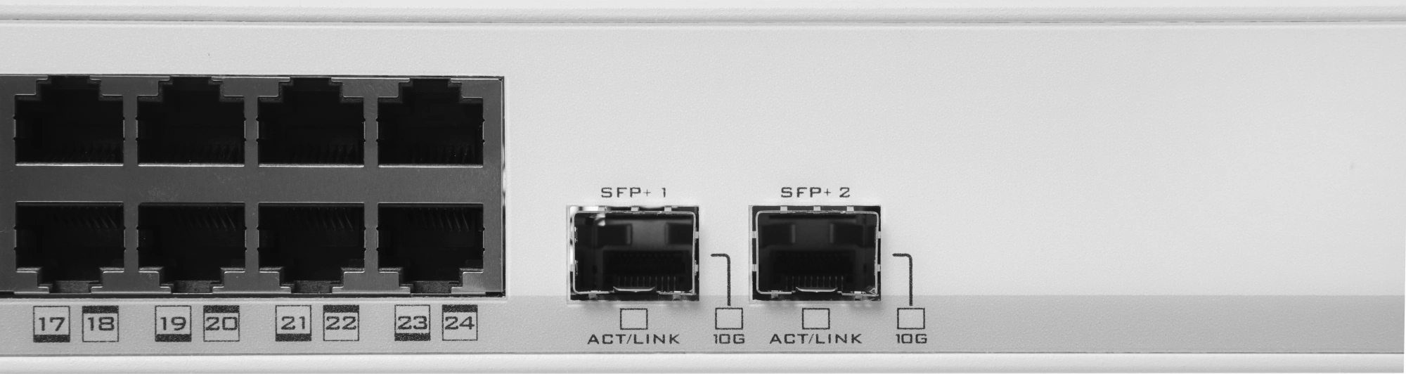 Коммутатор MikroTik CRS326-24G-2S+RM (L3) 24x1Гбит/с 2SFP+ управляемый — миниатюра 8