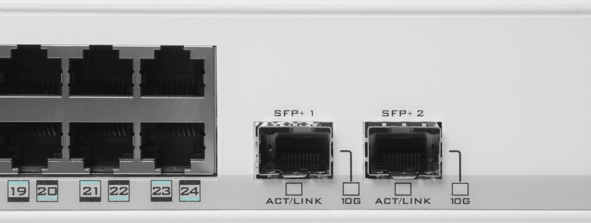 Коммутатор MikroTik CSS326-24G-2S+RM (L2) 24x1Гбит/с 2SFP+ управляемый — миниатюра 9