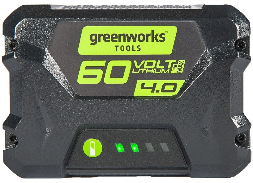 Батарея аккумуляторная Greenworks G60B4 60В 4Ач Li-Ion (2918407) — миниатюра 2