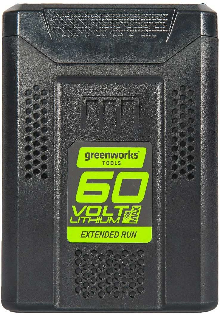 Батарея аккумуляторная Greenworks G60B4 60В 4Ач Li-Ion (2918407) — миниатюра 3
