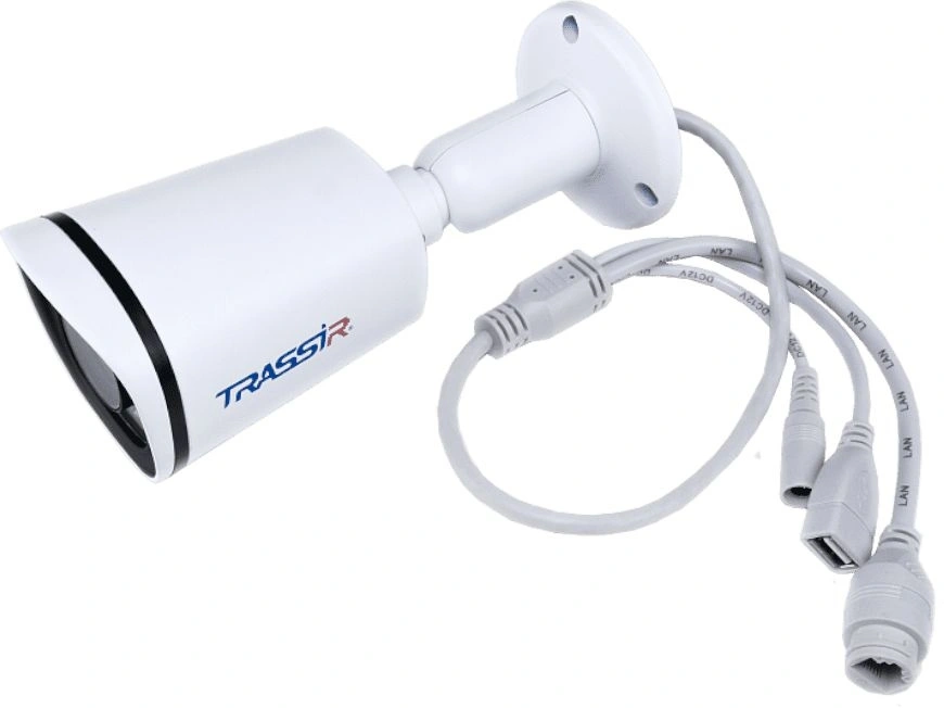 Камера видеонаблюдения IP Trassir TR-D2121IR3 2.8-2.8мм цв. корп.:белый (TR-D2121IR3 (2.8 MM)) — миниатюра 4