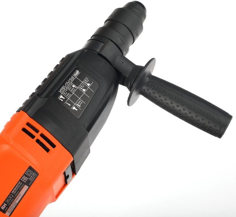 Перфоратор Patriot RH 262Q The One патрон:SDS-plus уд.:2.8Дж 800Вт (кейс в комплекте) — миниатюра 3
