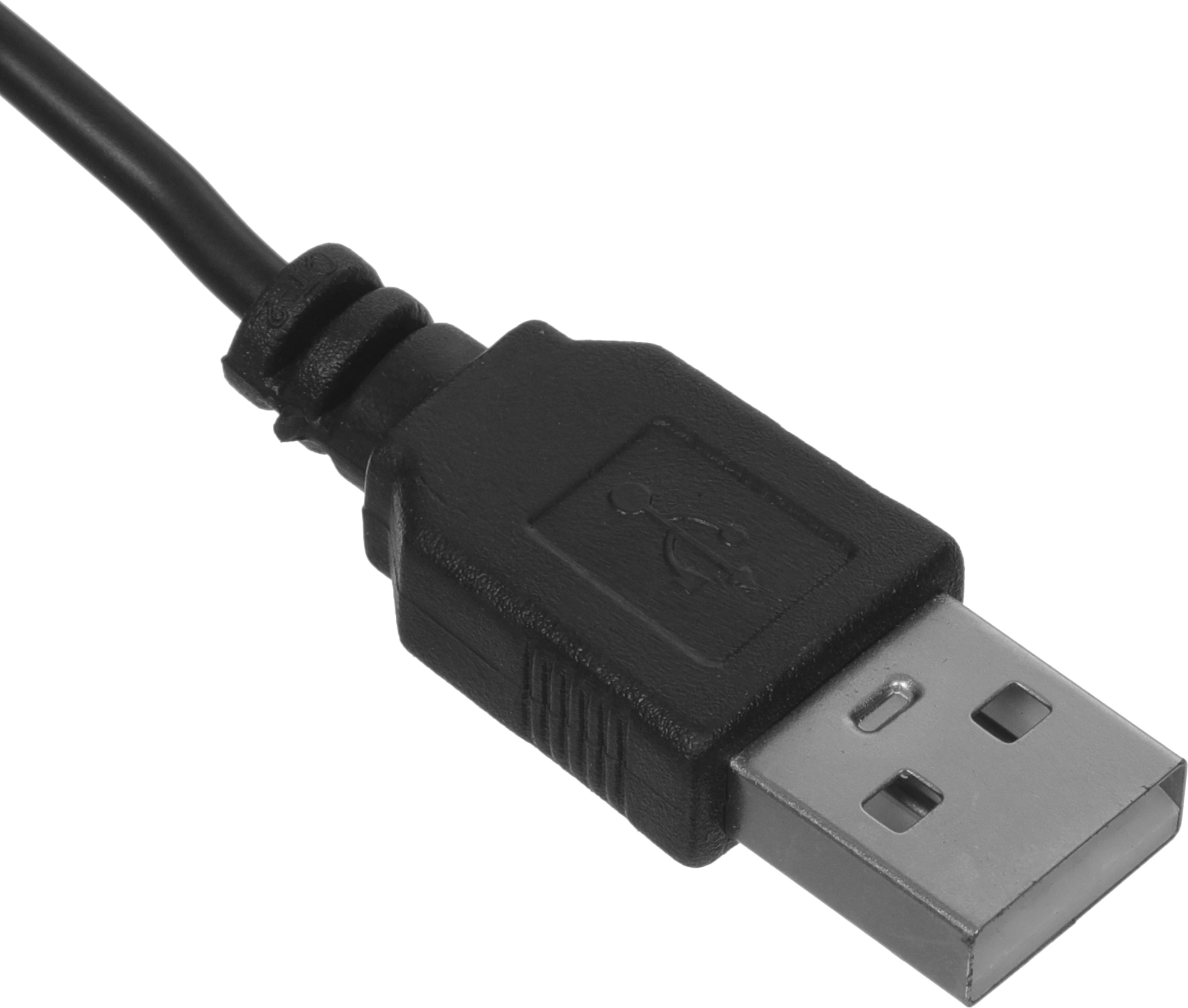 Клавиатура Оклик 120M черный USB (1083044) кабель 1.6м — миниатюра 9