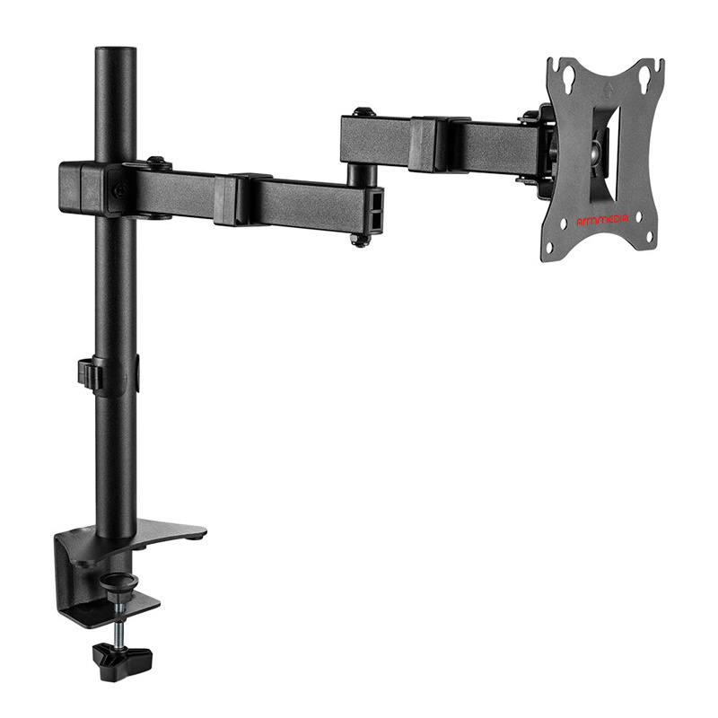 Кронштейн для мониторов Arm Media LCD-T03 черный 15"-32" макс.7кг настольный поворот и наклон верт.перемещ. — миниатюра 4