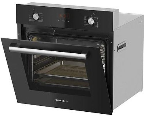 Духовой шкаф Электрический Darina 2V5 BDE 112 708 B черный/стекло черное — миниатюра 3