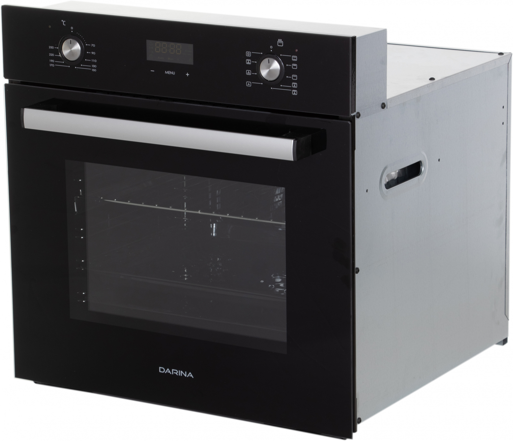 Духовой шкаф Электрический Darina 2V5 BDE 112 708 B черный/стекло черное — миниатюра 9