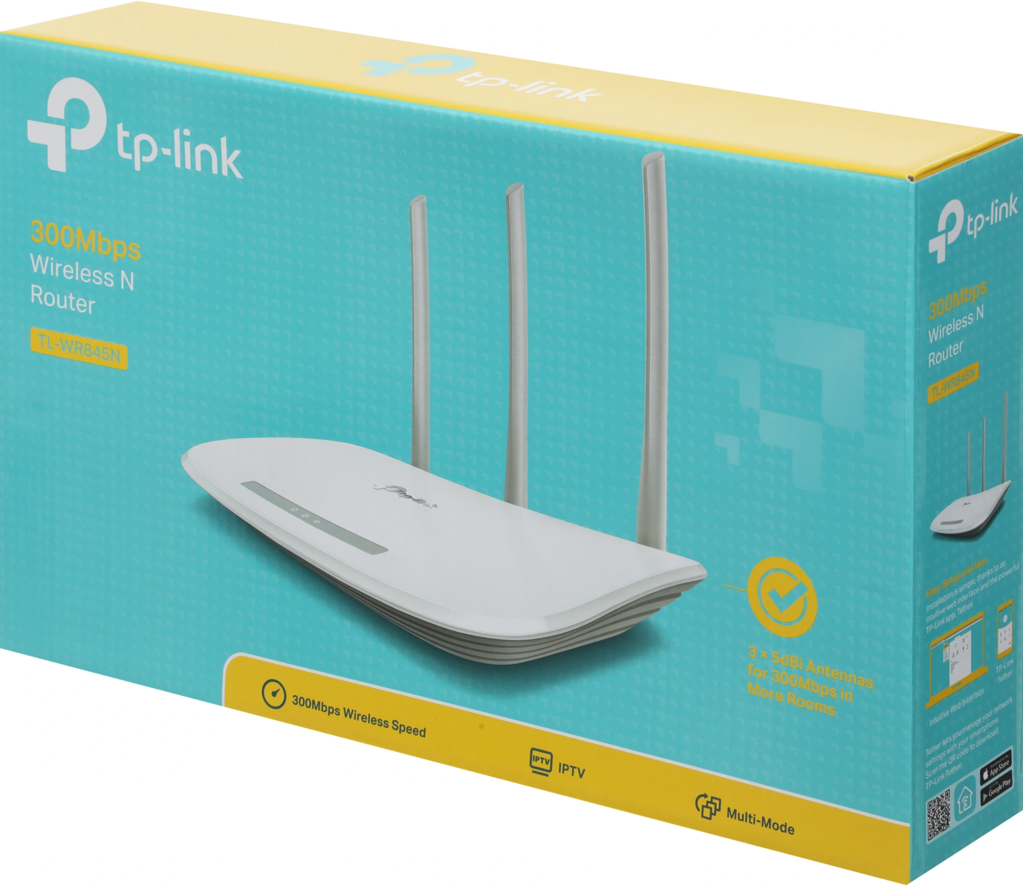 Роутер беспроводной TP-Link TL-WR845N N300 10/100BASE-TX белый — миниатюра 11