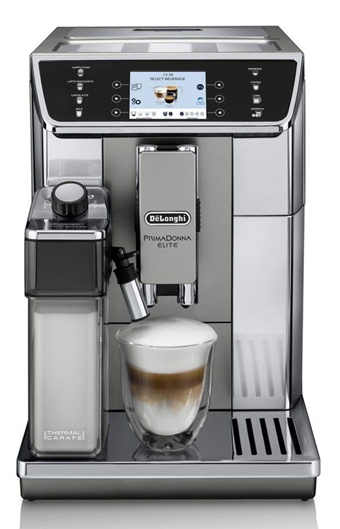 Кофемашина Delonghi ECAM650.55.MS 1450Вт серебристый — миниатюра 2