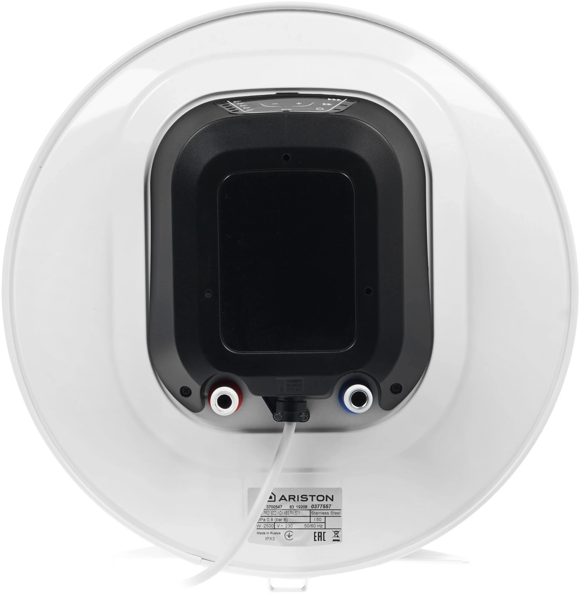 Водонагреватель Ariston PRO1 ECO INOX ABS PW 50 V 2.5кВт 50л электрический настенный/белый — миниатюра 7