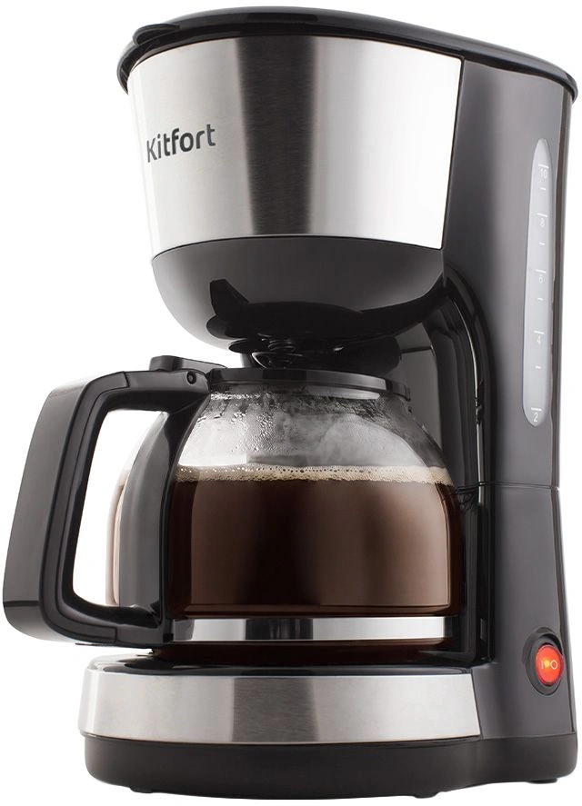 Кофеварка капельная Kitfort КТ-715 1000Вт черный