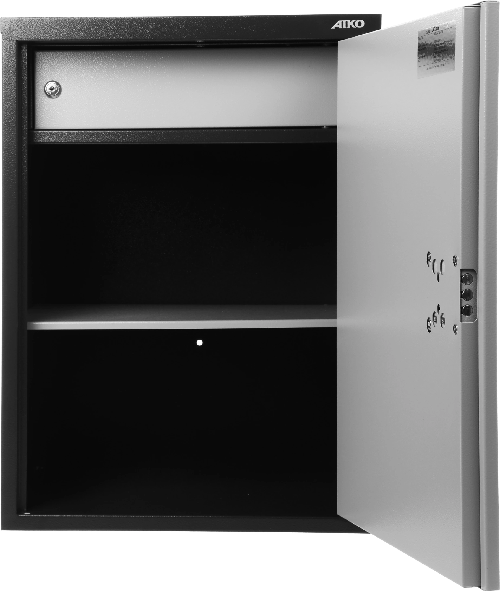 Шкаф бухгалтерский Aiko SL 65T 630x460x340мм ключевой трейзер (S10799060502) — миниатюра 8